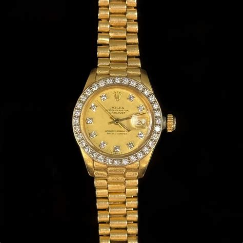 18k ladies rolex watch 8570 f oyster perpetual datejust|Rolex Oyster Perpetual date.